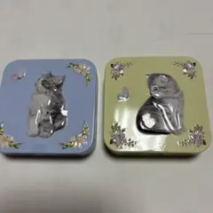 最終セール】【新品未使用】 北澤平祐 ネコちゃん 缶 ピルケース 小物