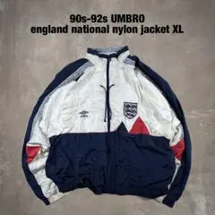 90s'/UMBRO×イングランド代表/ナイロンジャケット/XS - メルカリ