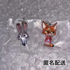 ズートピア　ニック　ジュディ　めじるしアクセサリー2点セット