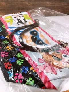 ハンドメイド★ロラライハリス dogミニトートバッグ