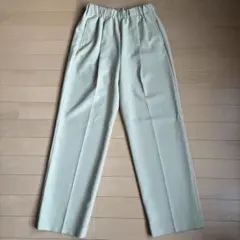 アーバンリサーチ ドアーズ ストレートイージーパンツ レディース グリーン