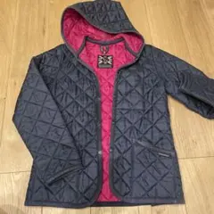 LAVENHAM フード付きキルティングジャケット