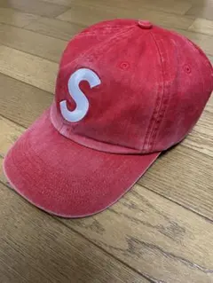 supreme 20ss Sロゴ刺繍 キャップ