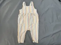 ストライプ　サロペット　ロンパース