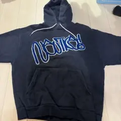 NAUTICA ネイビー パーカー フロント刺繍