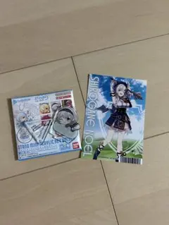 ホロライブ はぐみーつ スタンドミニアクリルキーホルダー 白銀ノエル　ブロマイド