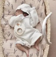 ベビー　セレモニードレス　帽子付き