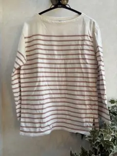 ストライプ 長袖Tシャツ Lサイズ　UNIQLO
