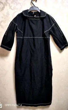 COMMEdesGARCONS 後染めエステルワンピース