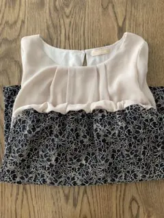 【GLASS LINE】七分袖ワンピース