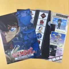 名探偵コナン THE MOVIE展 銀幕の回顧録 クリアファイルセット
