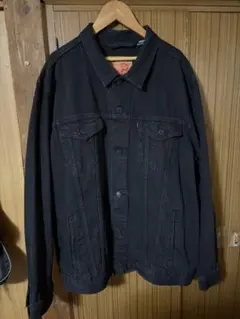 Levi'sブラックデニムジャケット