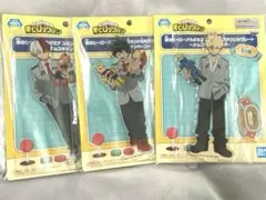 ３点セット　スタンド付きアクリルプレート　ナムコ　ヒロアカ　緑谷　爆豪　轟