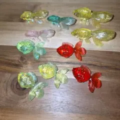 アクリルストーン　アクリルアイス　金魚　セットのサムネイル