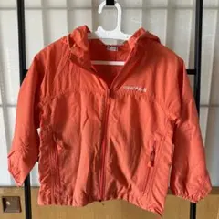 mont-bell フード付きオレンジジャケット