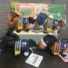 ジャスタウェイ ジェンティルドンナ アイドルホース 競馬 ぬいぐるみ