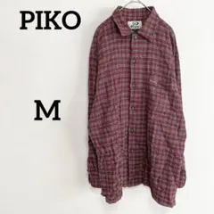 PIKO ピコ チェック シャツ y2k 古着コーデ 平成ファッションのサムネイル