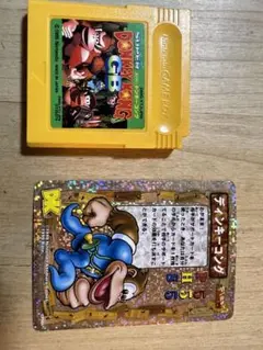 ドンキーコング　DONKEY KONG ＧＢ　ゲームボーイカセット　カード付