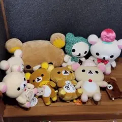 リラックマ コリラックマ ぬいぐるみ 4種セット ギフトボックス BIG＆XL リラックマ コリラックマ ぬいぐるみ 4種セット ギフトボックス