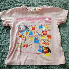 アンパンマン Tシャツ ピンク