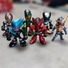 値下げ 仮面ライダー アクションフィギュア 7体セット オーズ メテオ ファイズ