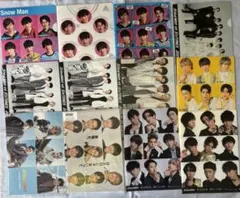 Snow Man クリアファイル12枚