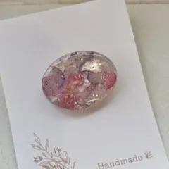 N.756】ハンドメイドヘアゴム/ポニーフック 紫陽花 かすみ草 スワロ