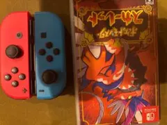 switch Joy-Conとカセット！この青と赤とカセットです