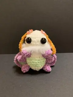 昆虫あみぐるみオオミヅアオちゃんマスコット