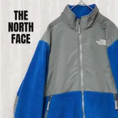 US古着 ノースフェイス フルジップフリースジャケット 刺繍ロゴ ポーラテック