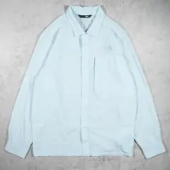 THE NORTH FACE ノースフェイス ハイカーズシャツ ベアリーブルー