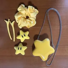 ユニバ マリオ スター ピン バッグ