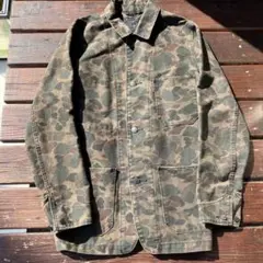 【レア】リーバイス　迷彩カバーオールジャケット　M ◆古着ミリタリーヴィンテージ