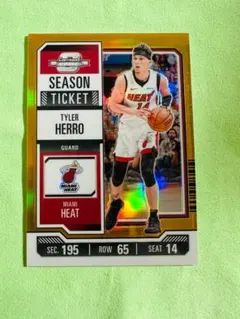PANINI CONTENDERS OPTIC タイラー・ヒーロー 金10シリ