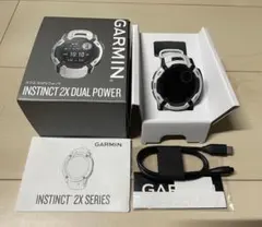 GARMIN INSTINCT 2X DUAL POWER ホワイト