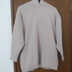 lENA裏毛フードプルオーバー