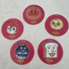 アンパンマン コースター 5枚セット SHARP非売品