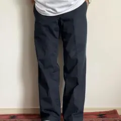 Dickies 874 ワークパンツ ダークネイビー 32 センタープレス