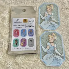 キャンドゥ ディズニー プリンセス クリアステッカー シンデレラ セット