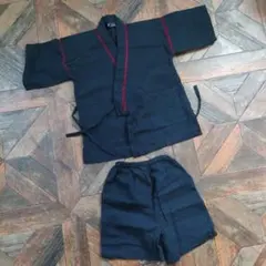 子供用甚平 サイズ130 黒