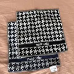 marie claire ハンカチ 2枚セット　紺と黒のサムネイル