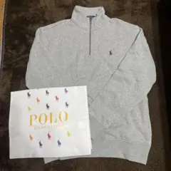 POLO RALPH LAUREN ハーフジップRL フリース スウェットシャツ