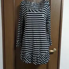 BURBERRY BLUE LABEL ストライプチュニック 38