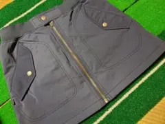 極美品ジャックバニー ゴルフスカート 中綿 サイズ1 ネイビー