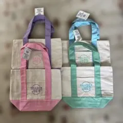 【日本未発売】トレジョ ミニトートバッグ 4色セット パステル 2026春限定