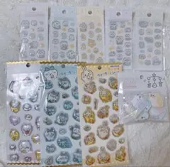 【国内正規品】ちいかわ ウォーターインシール ぷっくりシール セット