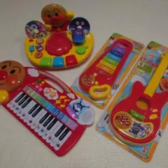 アンパンマン 音楽玩具4点セット