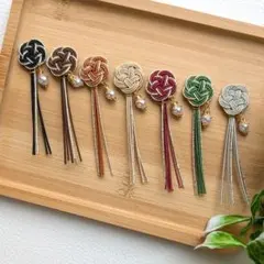 水引 パーツ 水引パーツ 和小物 梅結び ギフト ラッピング パール タッセル