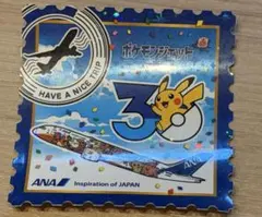 ANA ポケモンジェット 30周年記念 ステッカー