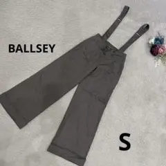 BALLSEY ワイドパンツ　毛　焦茶　36（36）　サスペンダーのサムネイル